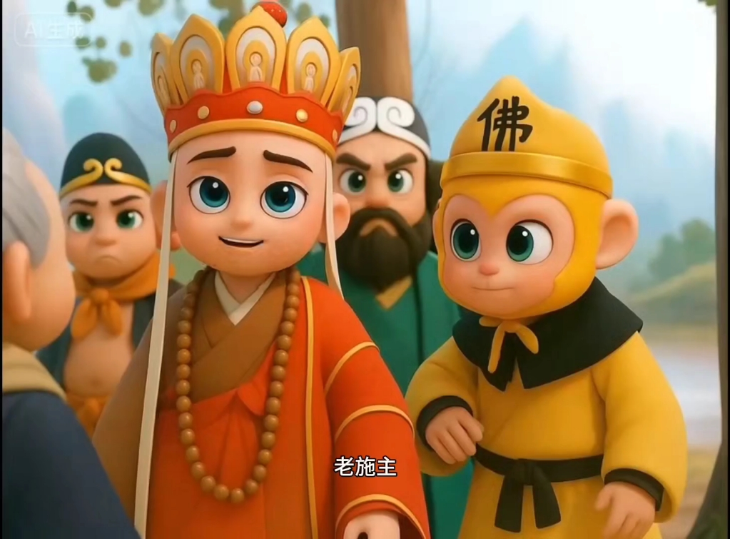 西游记动画版:《唐僧借宿》!《五十四》