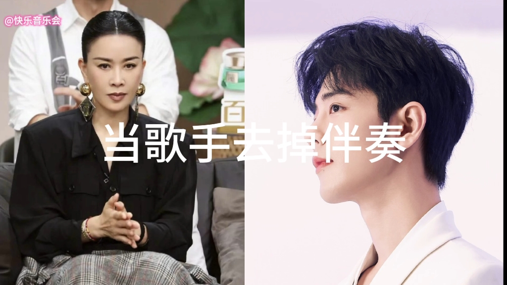 当歌手去掉伴奏,肖战,那英-《绿光》,经典就是好听,没有伴奏更好听了