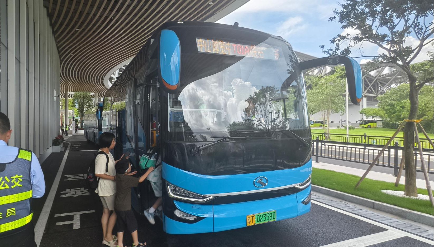 [原声原速]中山公交t01a线(中山博览中心枢纽→前海湾地铁站)区间原速