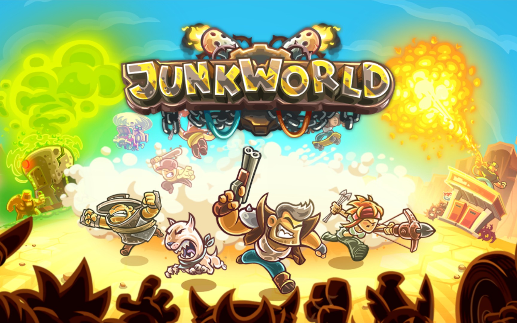 [图][Junkworld]铁皮塔防新作Junkworld抢先体验视频 ［无声］