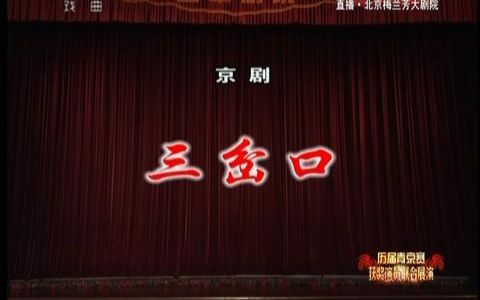 [图]郝帅 郝杰 - 京剧《三岔口》（历届青京赛获奖演员展演）