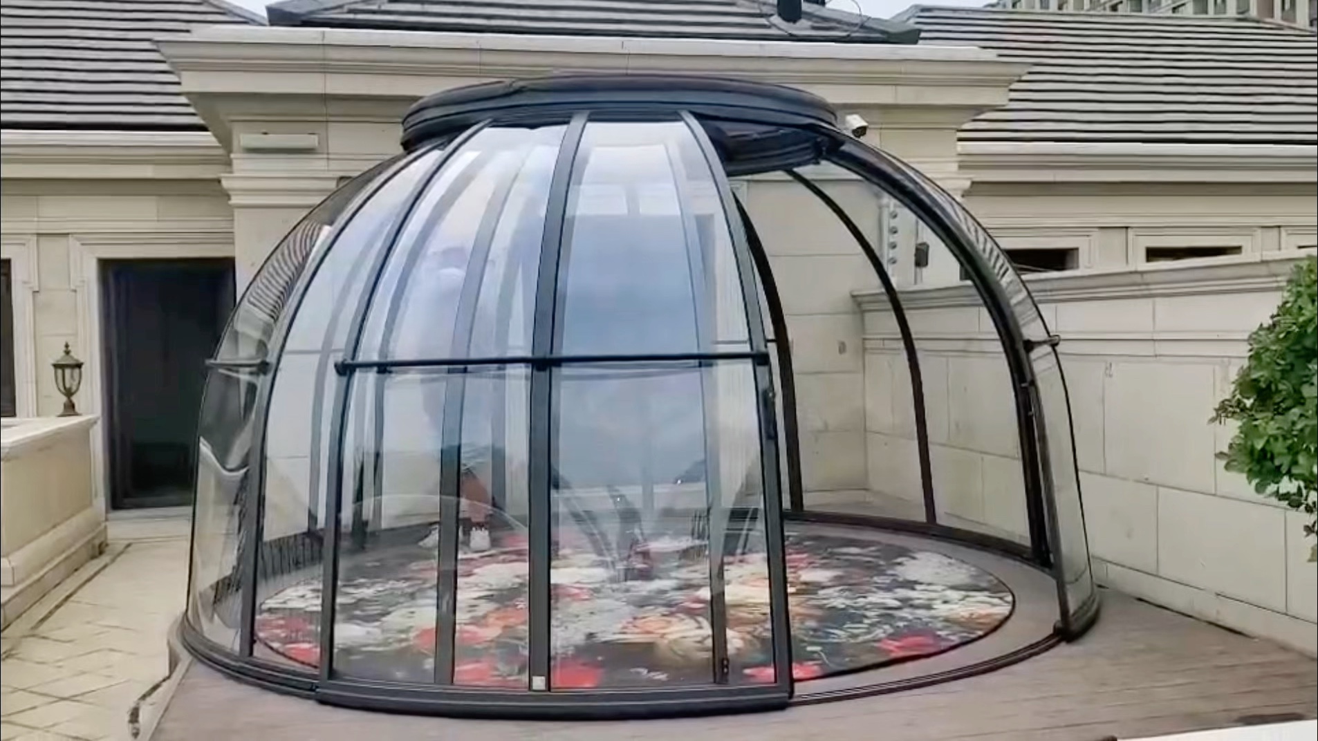 网红玻璃阳光房