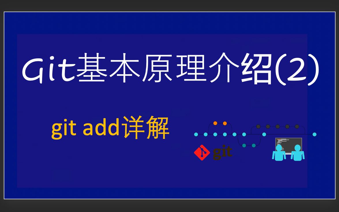 Git基本原理介绍(2)——git add背后到底发生了啥?哔哩哔哩bilibili