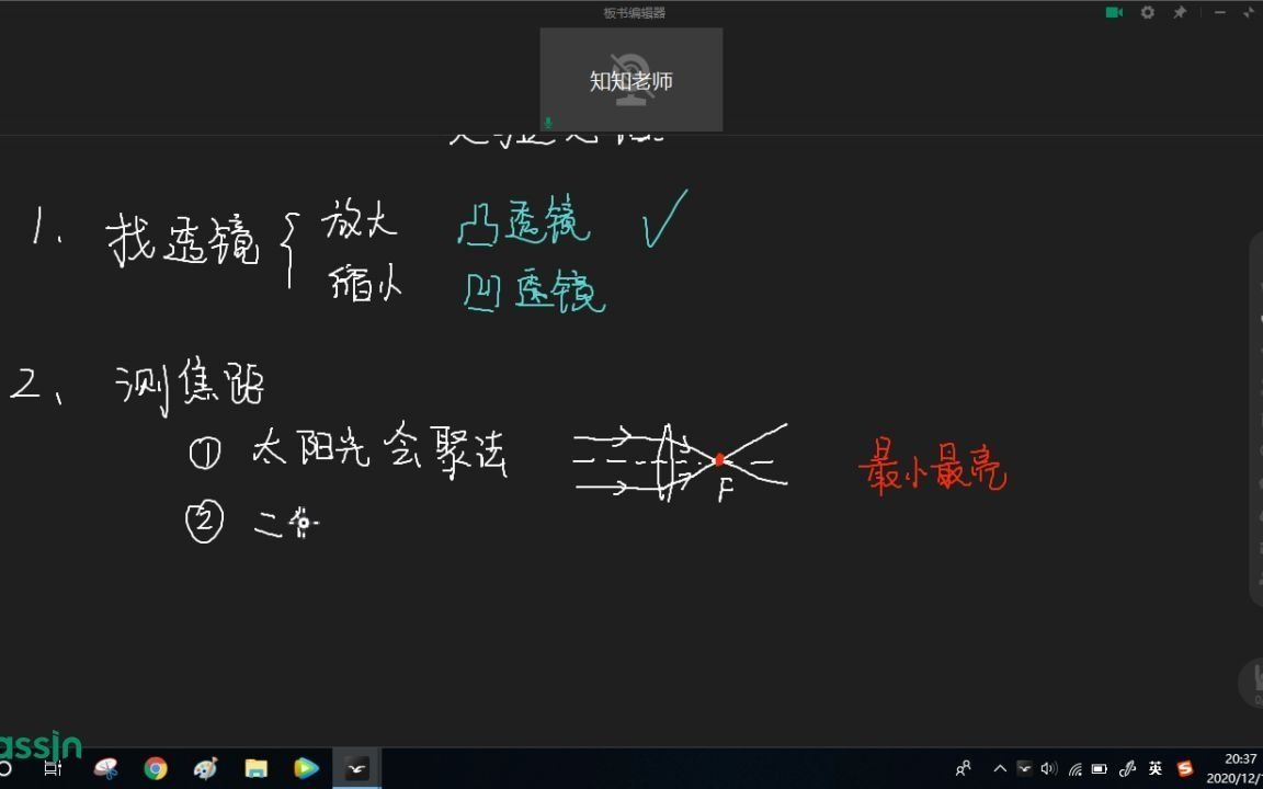 透镜成像规律实验哔哩哔哩bilibili