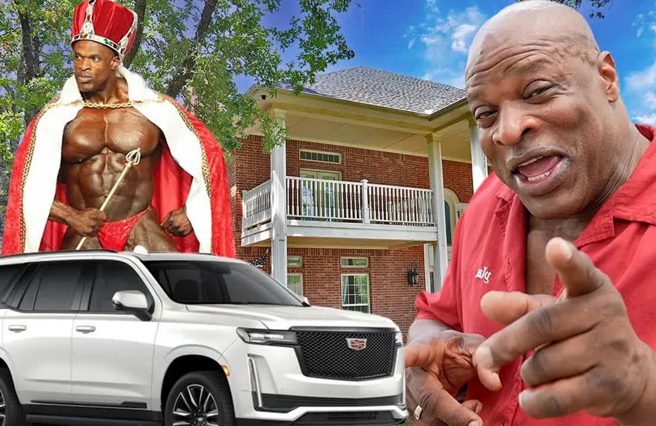 罗尼·库尔曼,世界健美圈中富豪榜排名第五,分享奢靡生活!