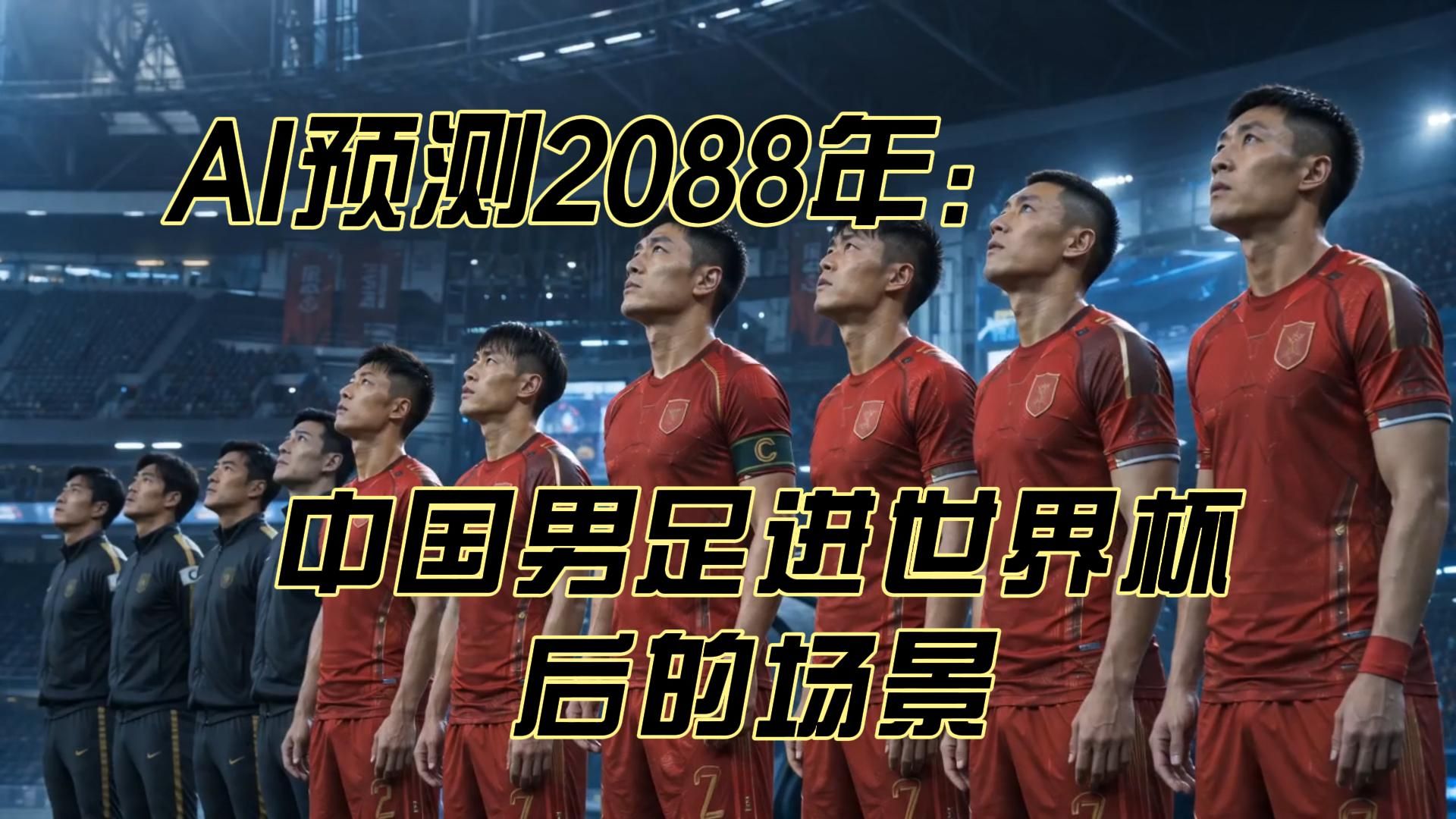 AI预测2088年：中国男足进世界杯后的真实场景