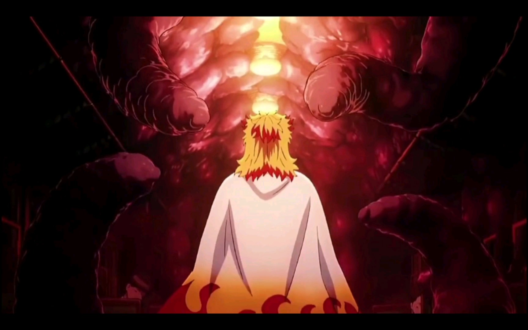 【鬼灭之刃/无限列车篇】炎之呼吸九之型!炼狱!_哔哩哔哩_bilibili