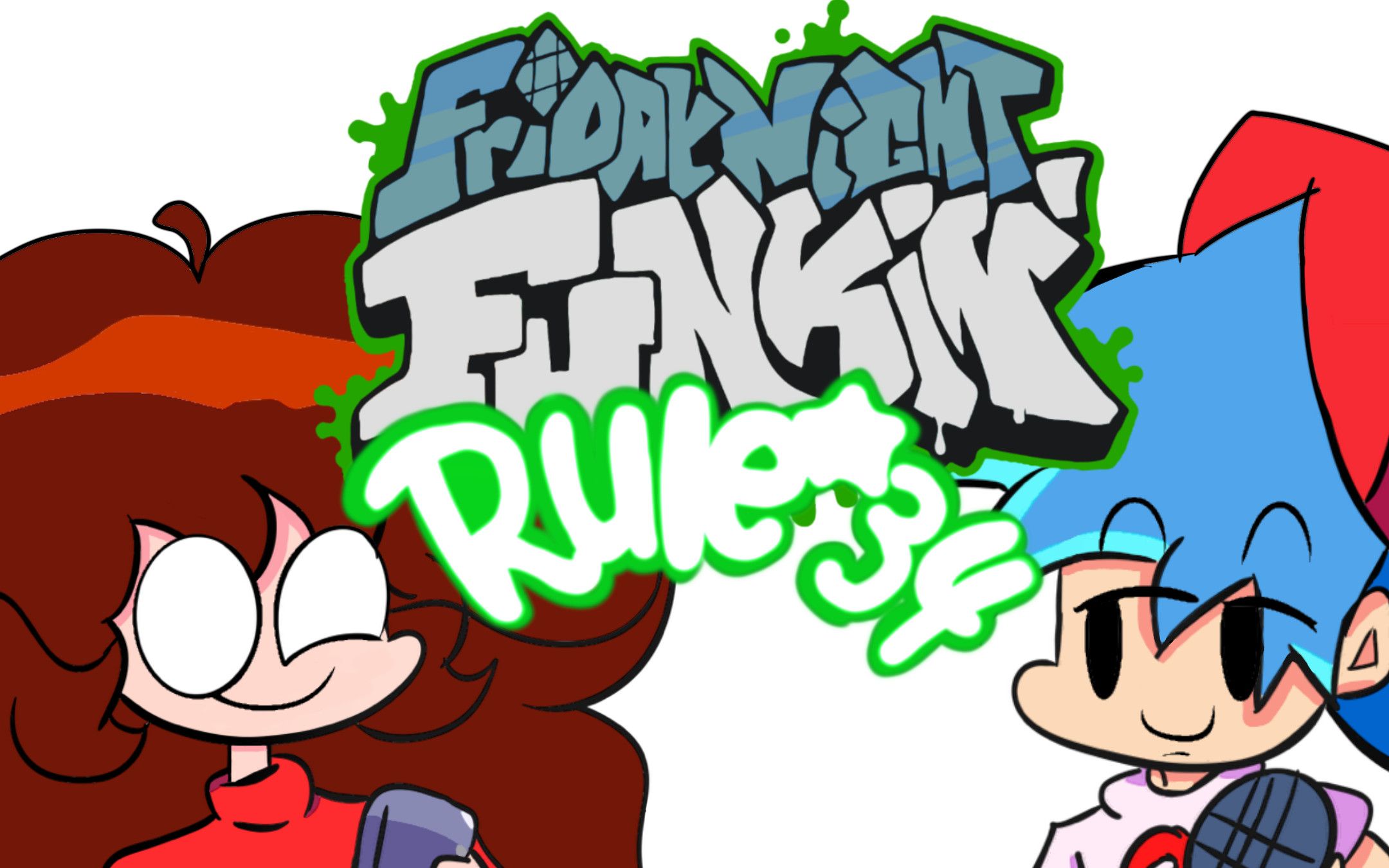 bf:快点进去这个链接你个xx【萌福/fnf】gf discovered that green