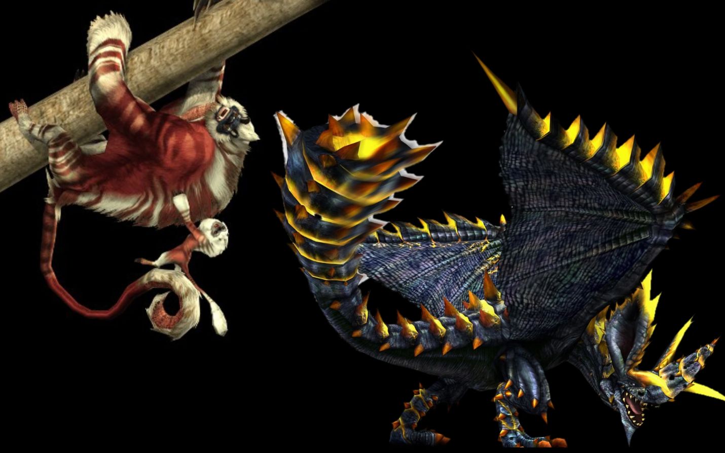 怪物猎人生态志边境篇潮岛的怪物四百大妈跳绯兽深渊的追击者黑穿龙