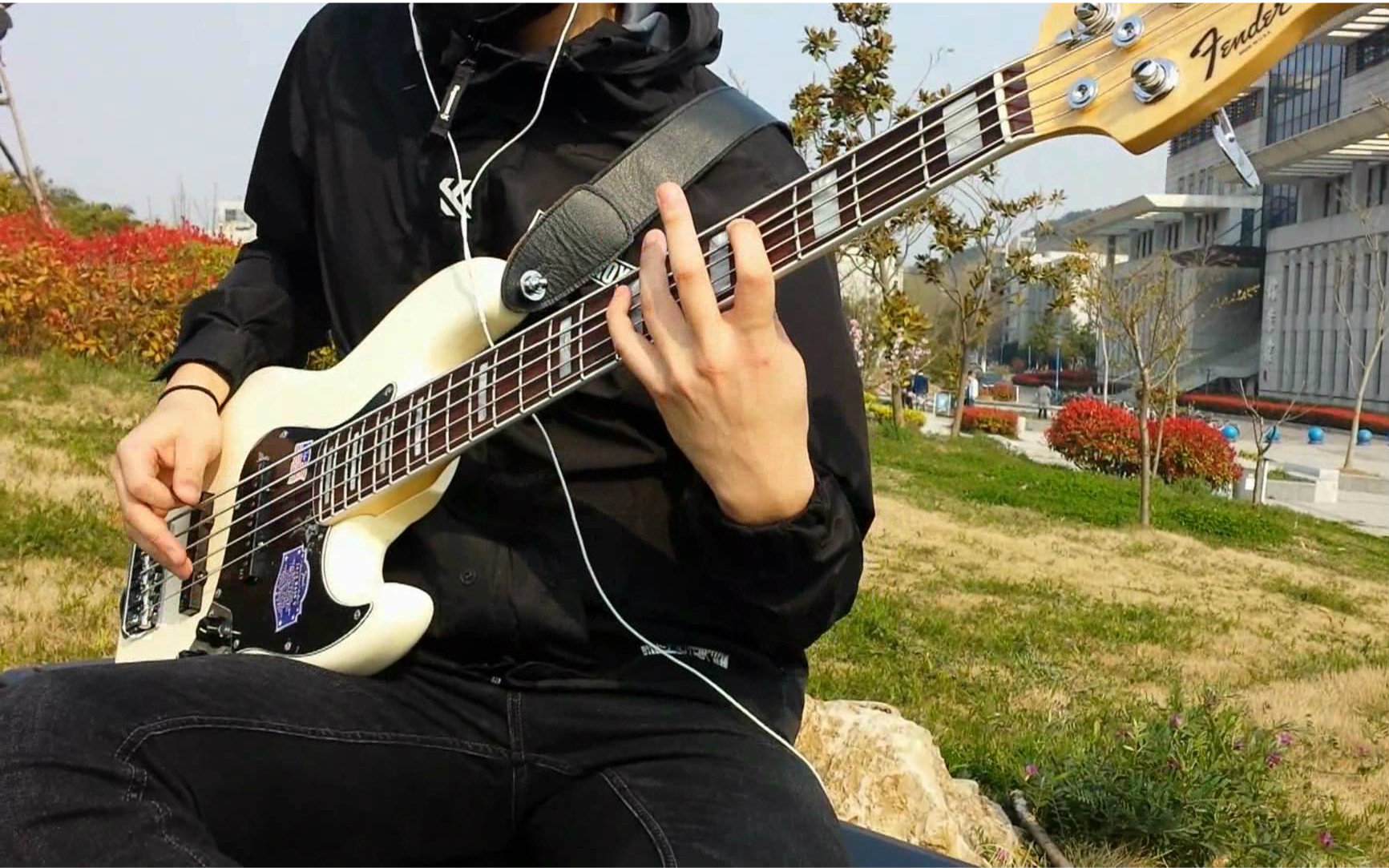 【贝斯/fender deluxe jazz bass】aeris——veils of maya
