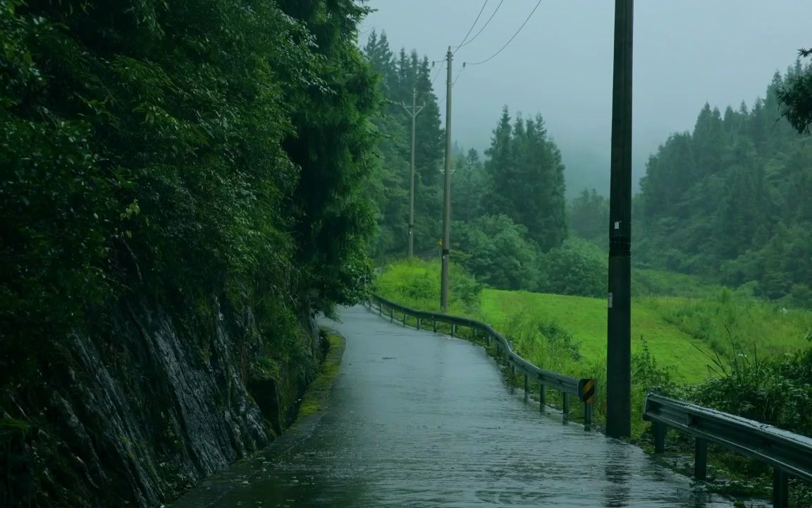 [图]8小时真实雨声 🌧️ 最适合助眠的雨声 随着雨声进入深度睡眠 大自然睡眠摇篮曲 【助眠】【减压】【放松】【治愈】