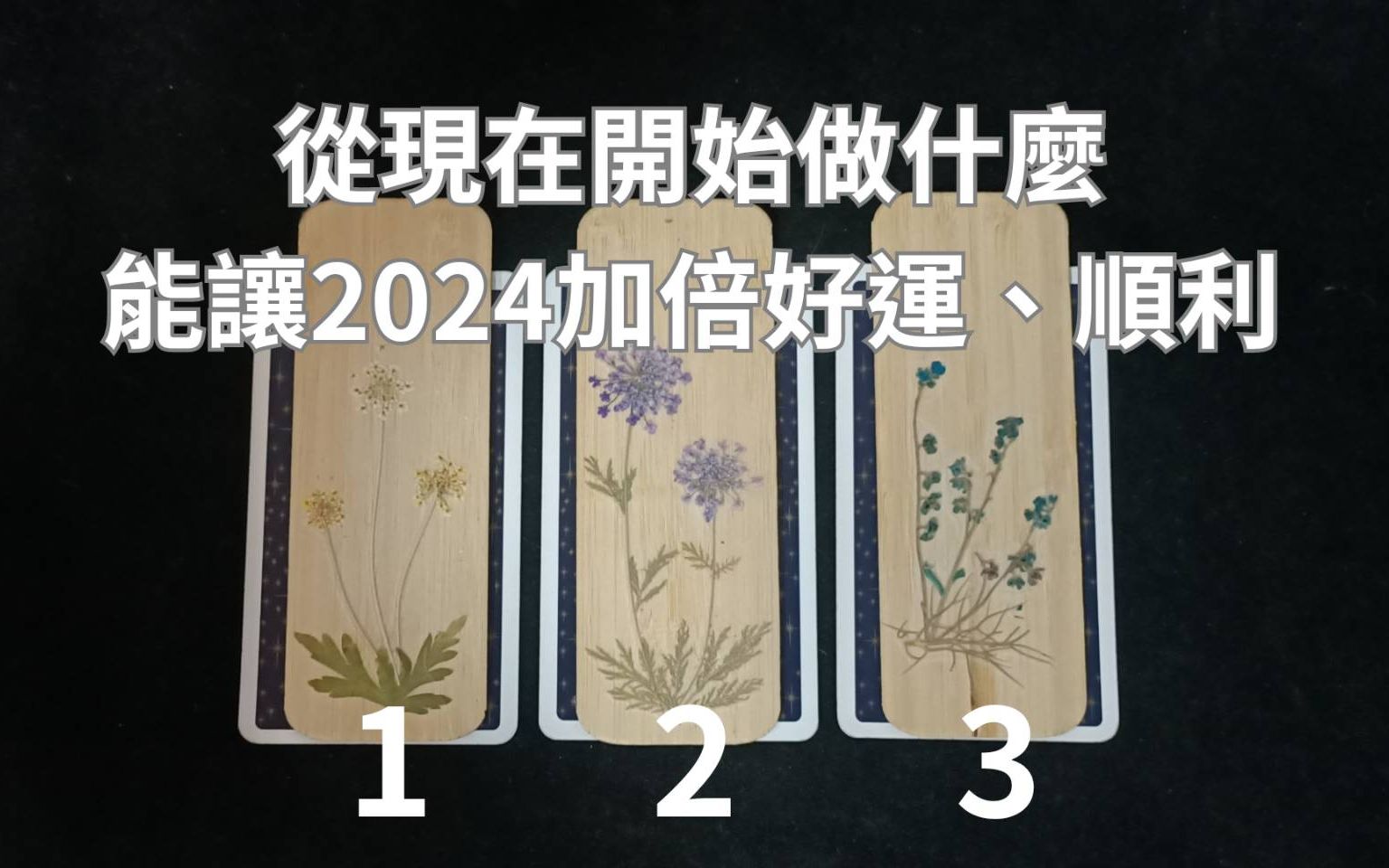 [图]做什麼事情，能讓2024加倍好運、順利／明年的好運從現在就要開始準備啦！快來看看現在最應該要去做的是什麼事情。【Joyce塔羅占卜】