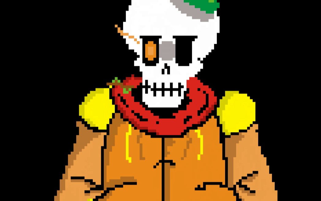 [蓝灰衫] 某只蓝灰色衫斯 枪弹地狱sans和boss演示