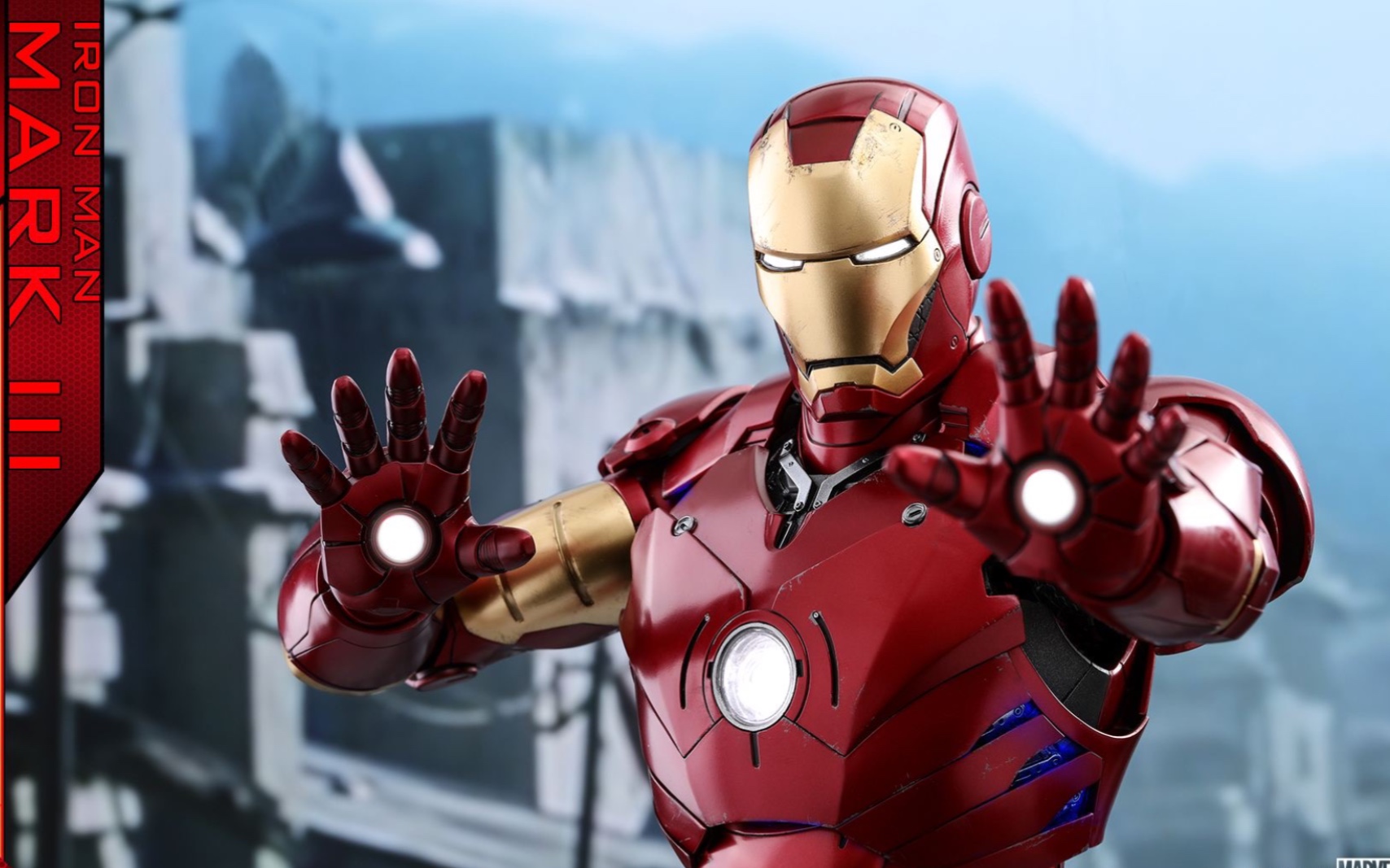 【漫威混剪】钢铁侠mark1-mark3战甲 纯粹的金属机械打击感