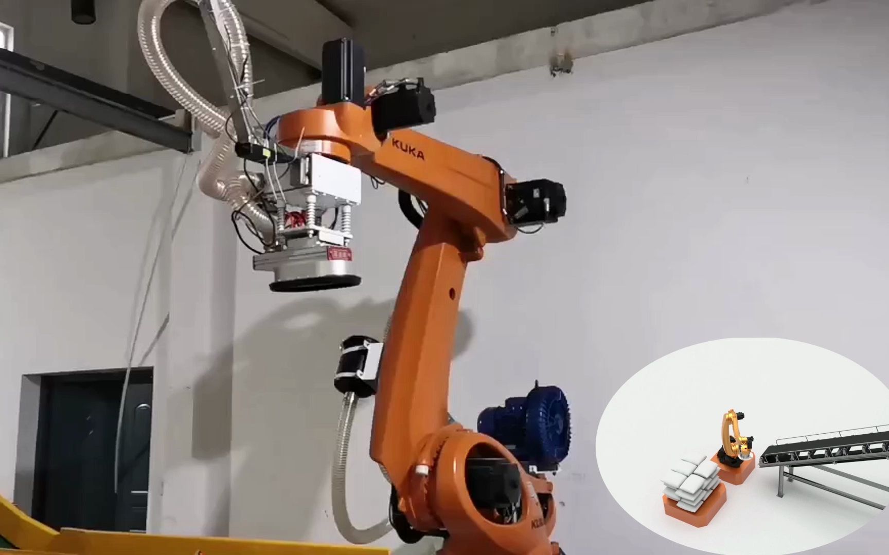 氯化钾全自动拆包机械手 吸盘机器人拆垛破袋系统 带3d视觉识别