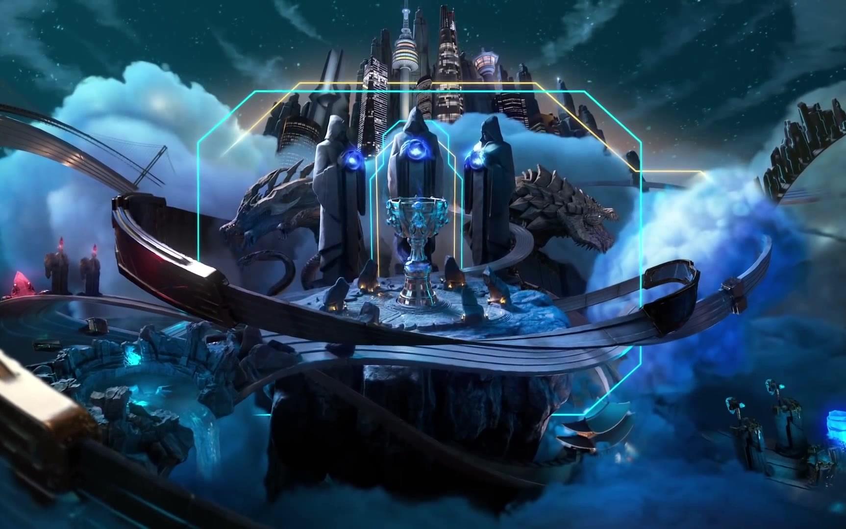 英雄联盟s8总决赛系列主题曲燃向混剪