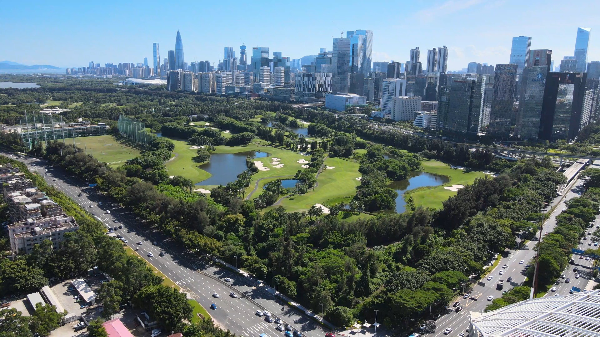 航拍深圳城市风光,最受打工人喜爱的城市,city 不city