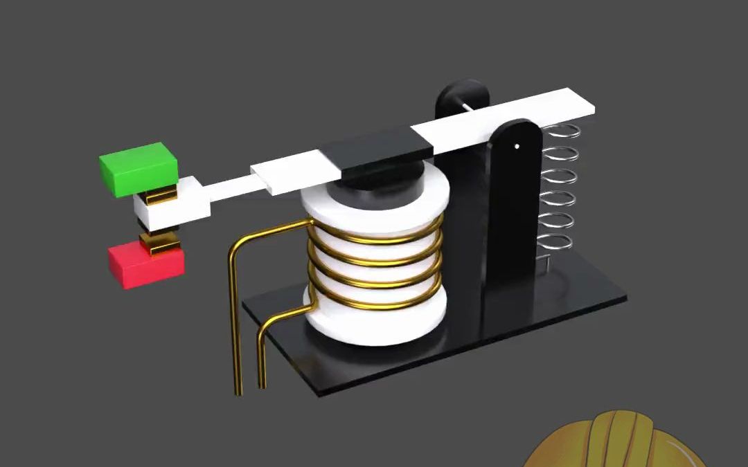 电磁继电器工作原理 电工知识 电工技术 零基础学电工哔哩哔哩bilibili