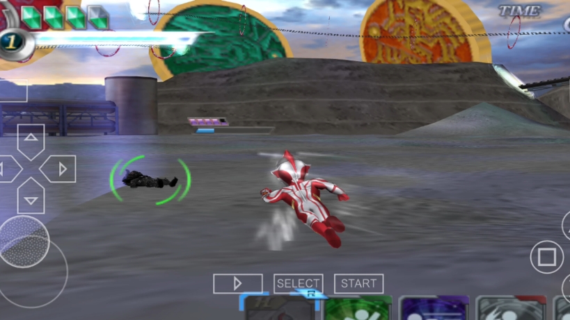 英雄vs对战模式梦比优斯奥特曼对战安培拉星人