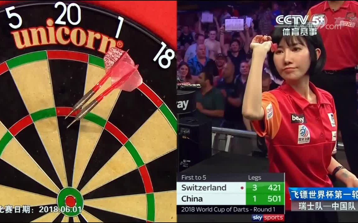 飞镖2018年飞镖世界杯赛瑞士队中国队