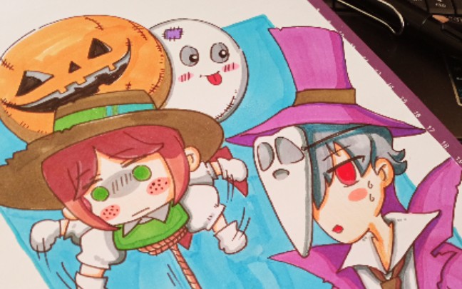 第五人格假面舞会派对#手绘杰克园丁小