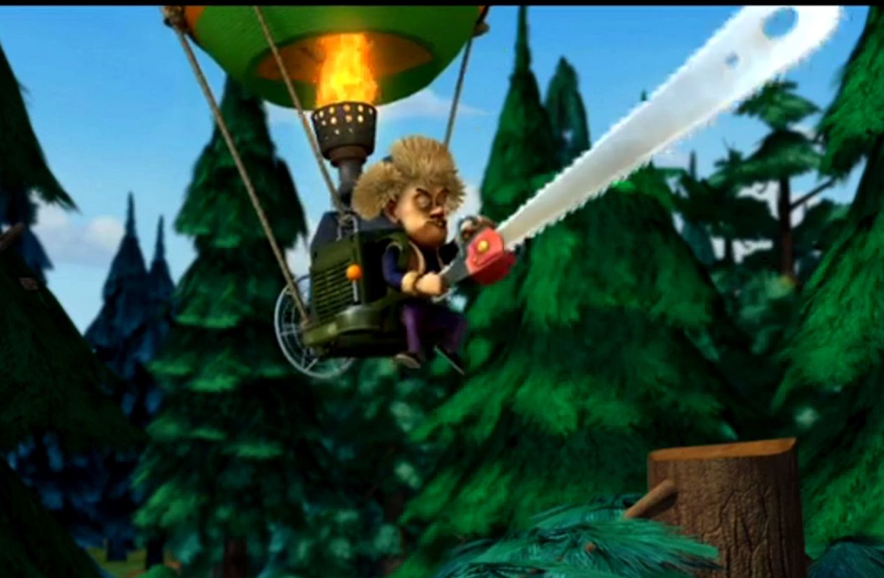 《熊出没第一季》伐木空降大作战【40】