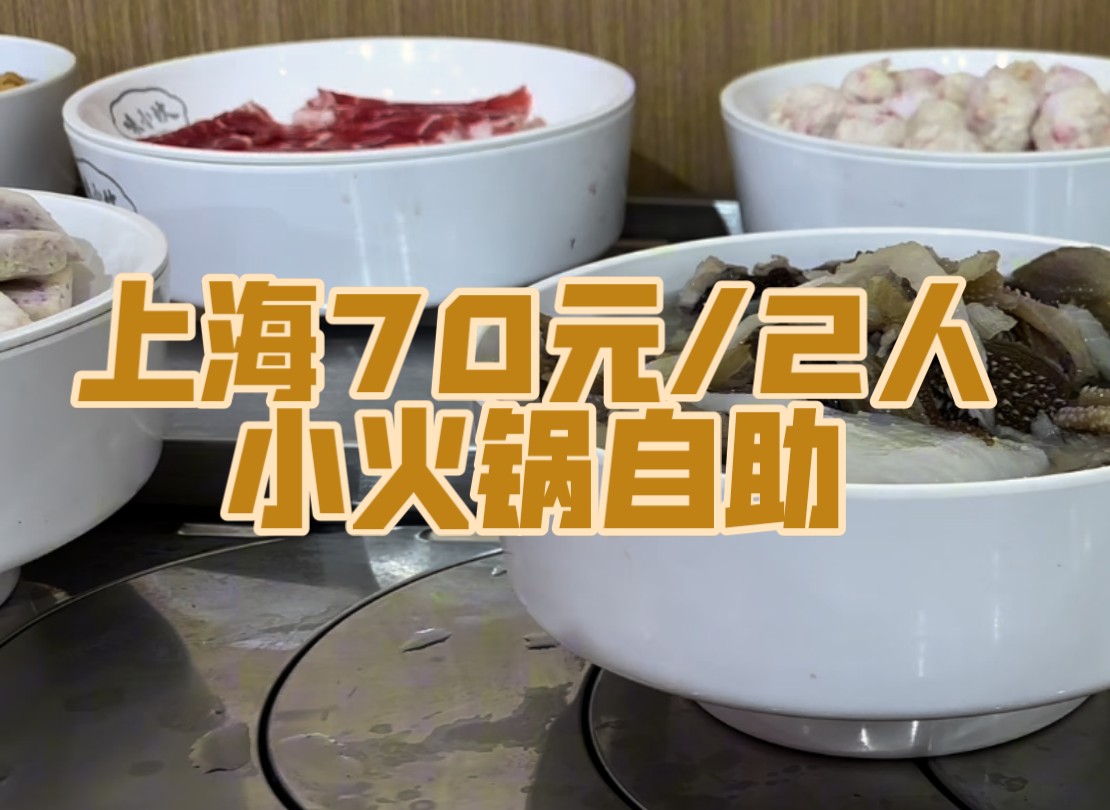 上海闵行新开的70元/2人小火锅自助 “干净又卫生” 大家觉得值不值?哔哩哔哩bilibili