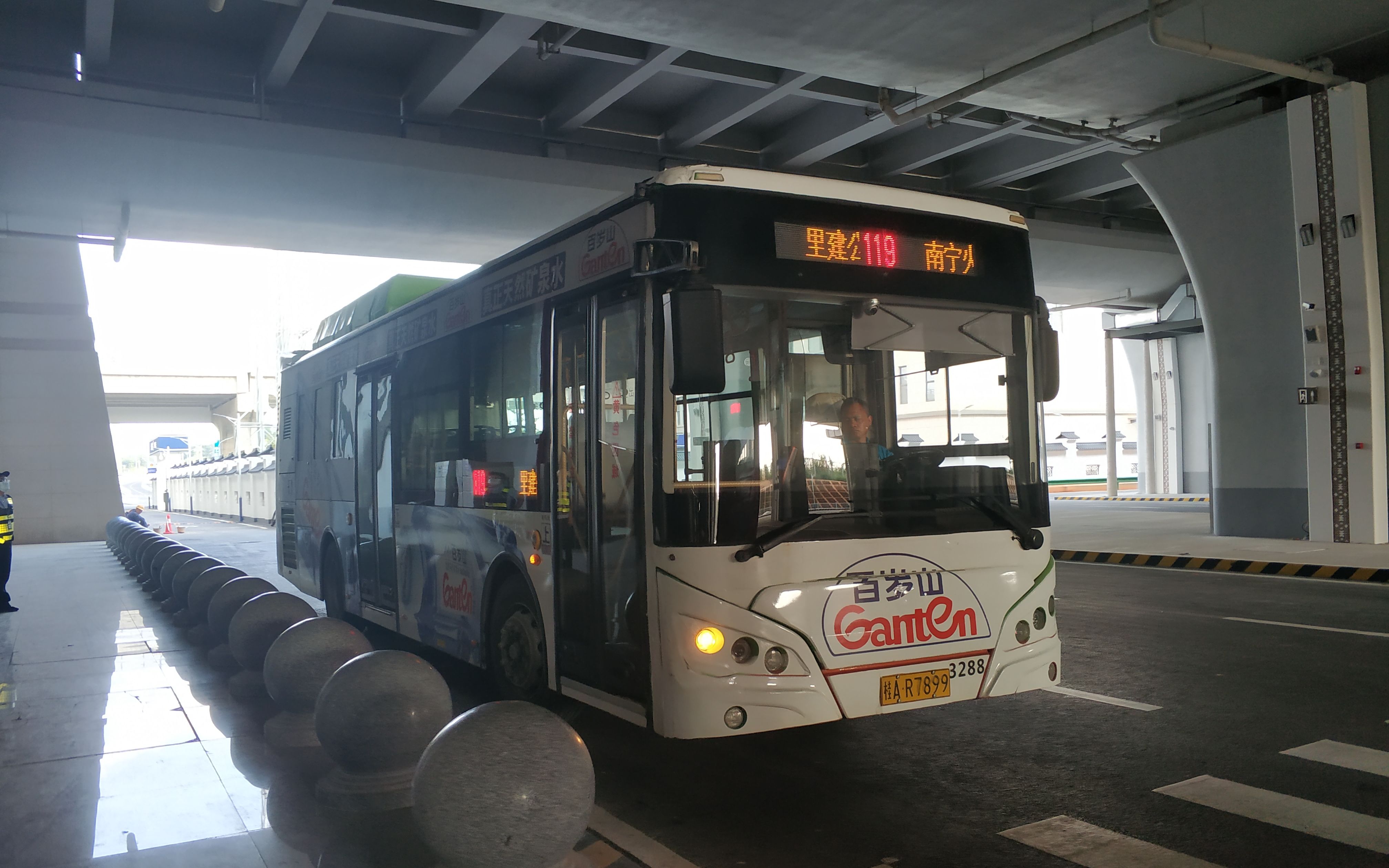 【北站生命线】南宁公交119路全程pov (南宁火车北站→里建公交车场)