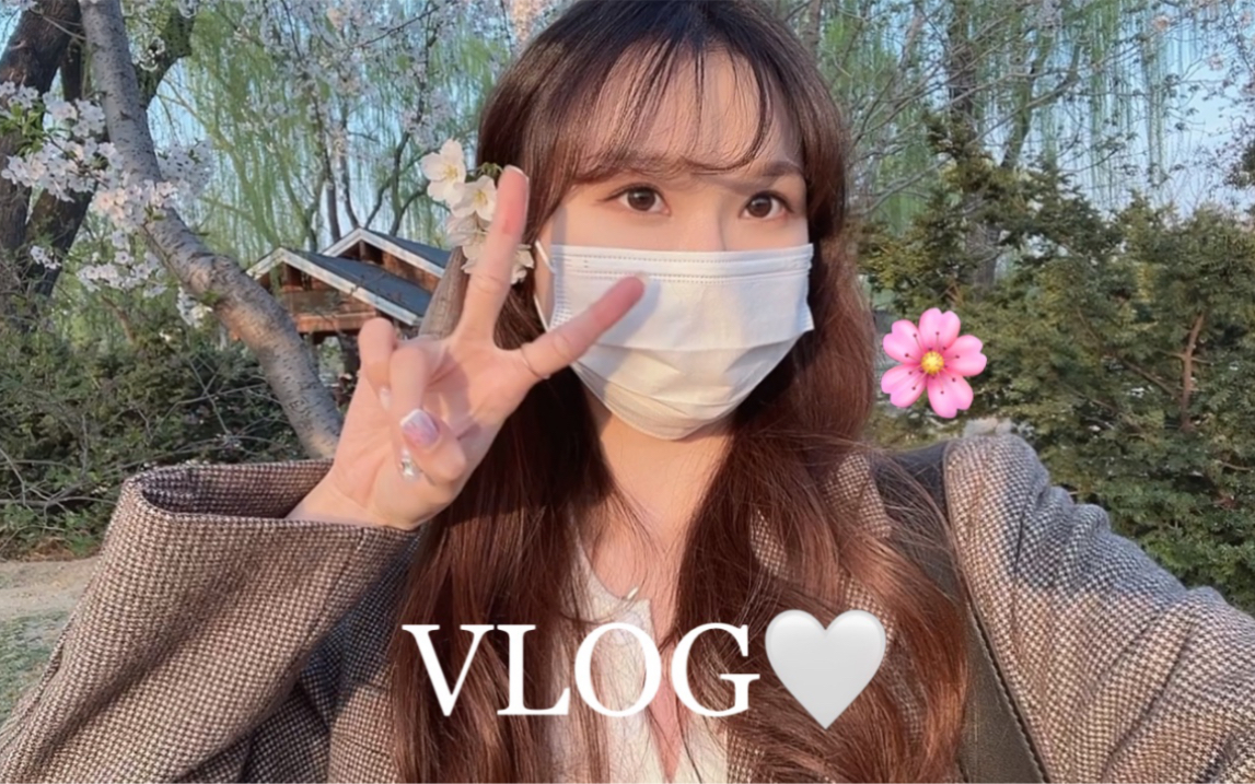 【韩国人在中国留学VLOG】玉渊潭公园看樱花和郊游•去三里屯过朋友生日•三里屯免费拍照打印•春天日常•韩国留学生怎么玩•韩国小姐姐们的幸福北...