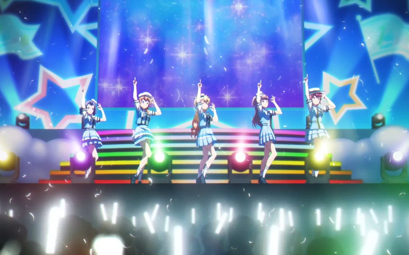 [图]【中日歌词】On Your Mark!! - TINGS（TV动画《SHINE POST》第12话插入曲）[最终回/动画live]