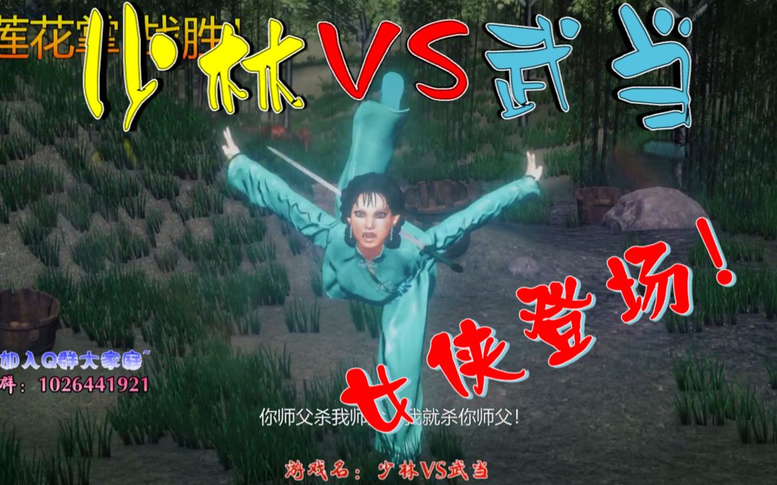 少林vs武当谁说女子不如男莲花掌最高难度一命通关