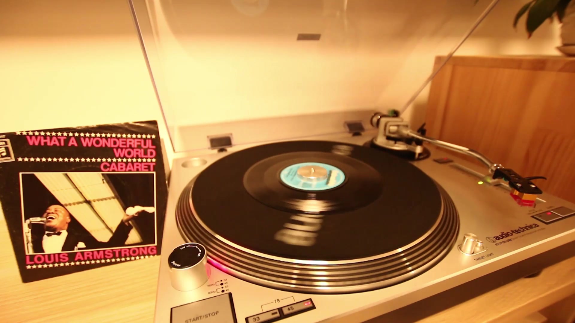 活动作品黑胶唱片欣赏louisarmstrongwhatawonderfulworld