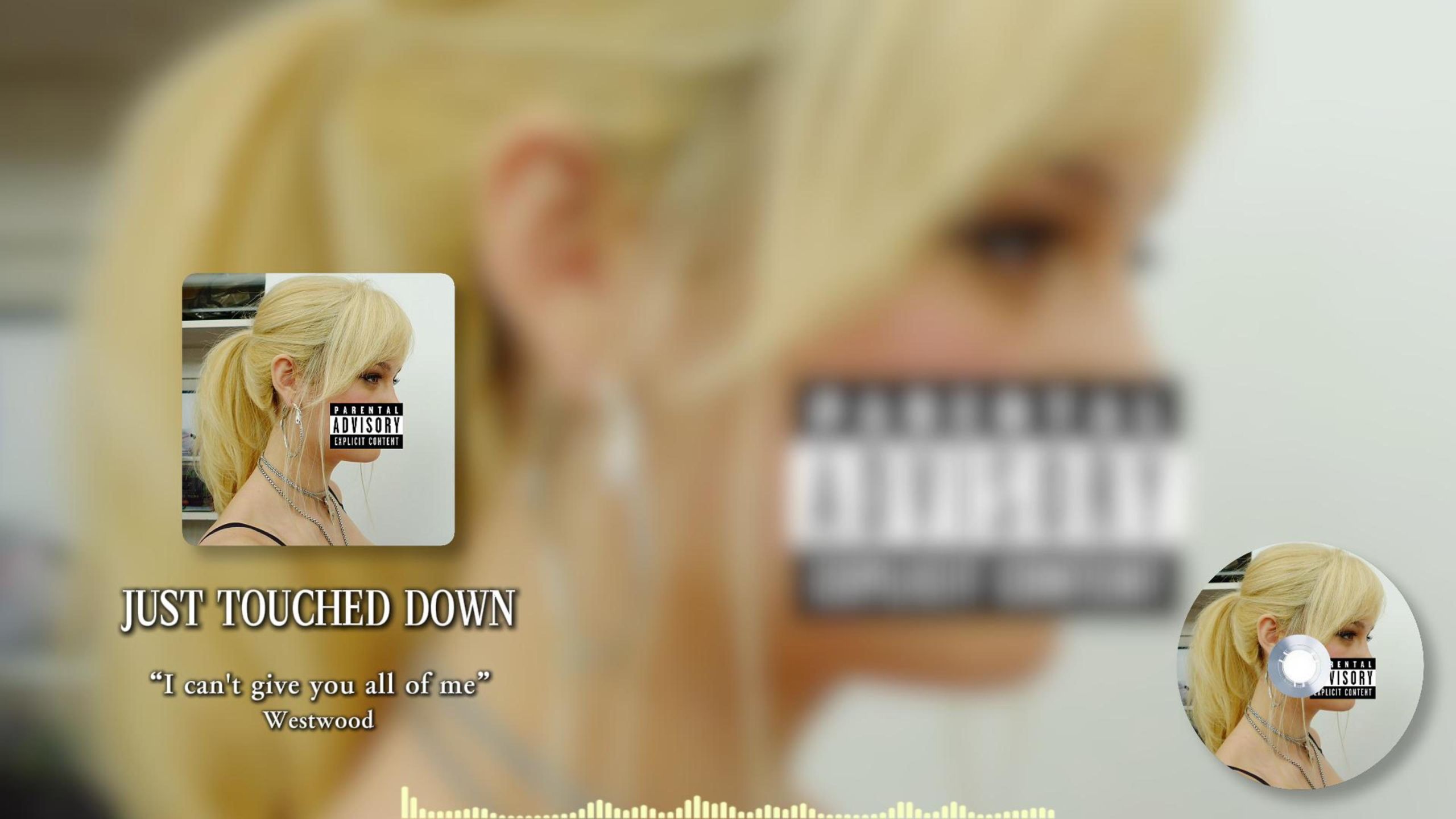 westwood你到底是谁。。。《JUST TOUCHED DOWN》-Westwood