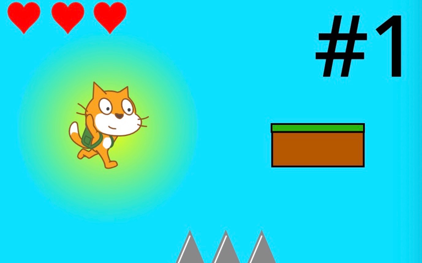 scratch跑酷游戏教程#1 - 基础移动-joson虫-默认收藏夹-哔哩哔哩视频