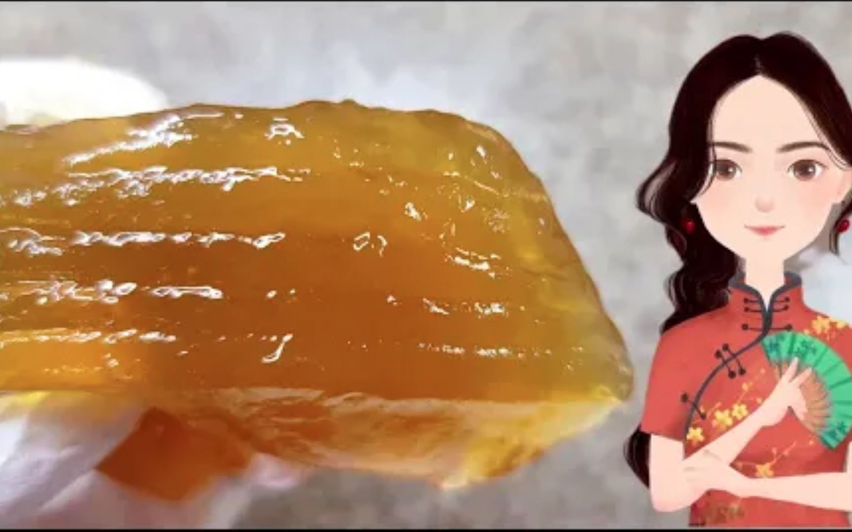 活动作品菱粉千层糕晶莹剔透的菱粉糍点心九妹hotnine