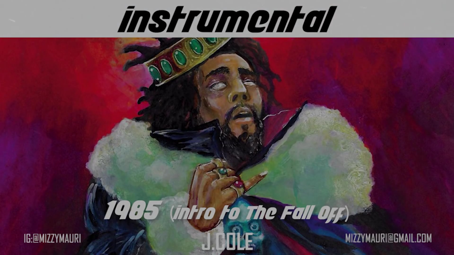 [beat/伴奏] boom bap _ j. cole - 1985 (intro to the fall off) 