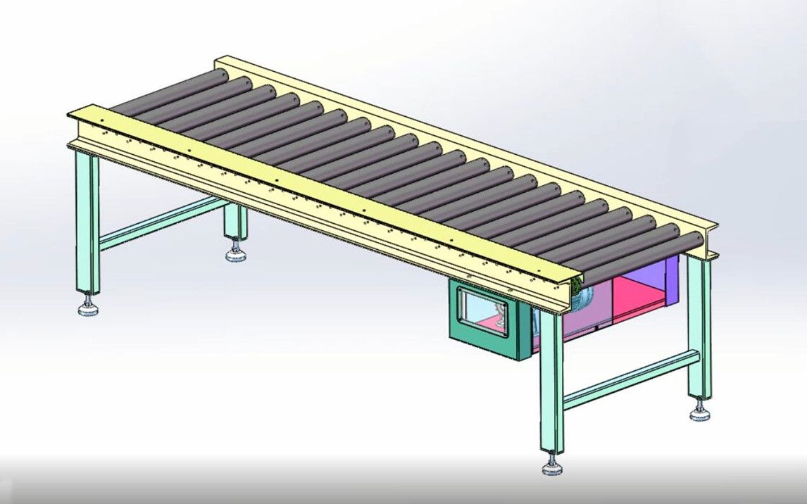 基于SOLIDWORKS自上而下建模设计—滚筒输送机 1哔哩哔哩bilibili