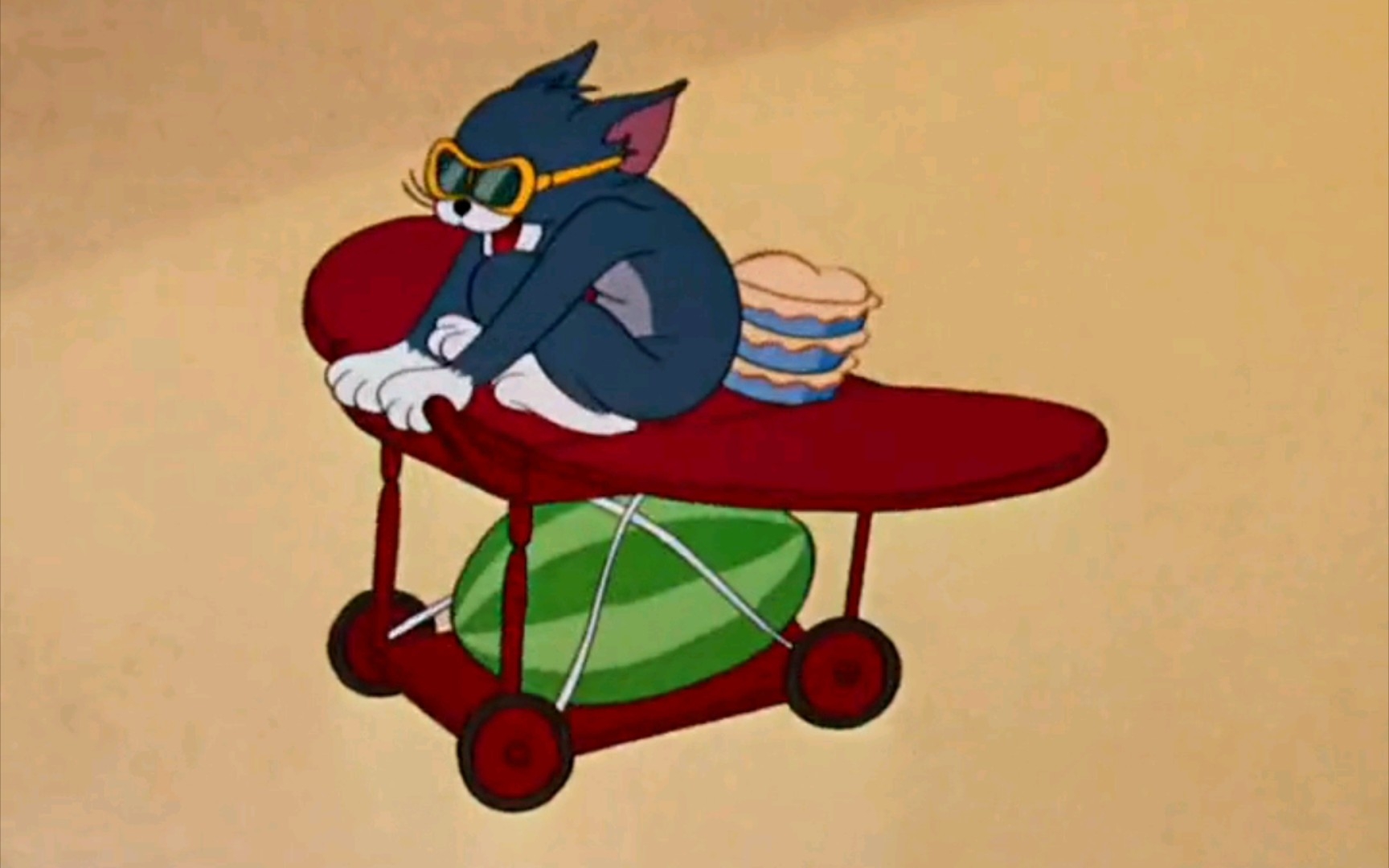 汤姆竟然是隐藏的发明家,跟光头强有一拼