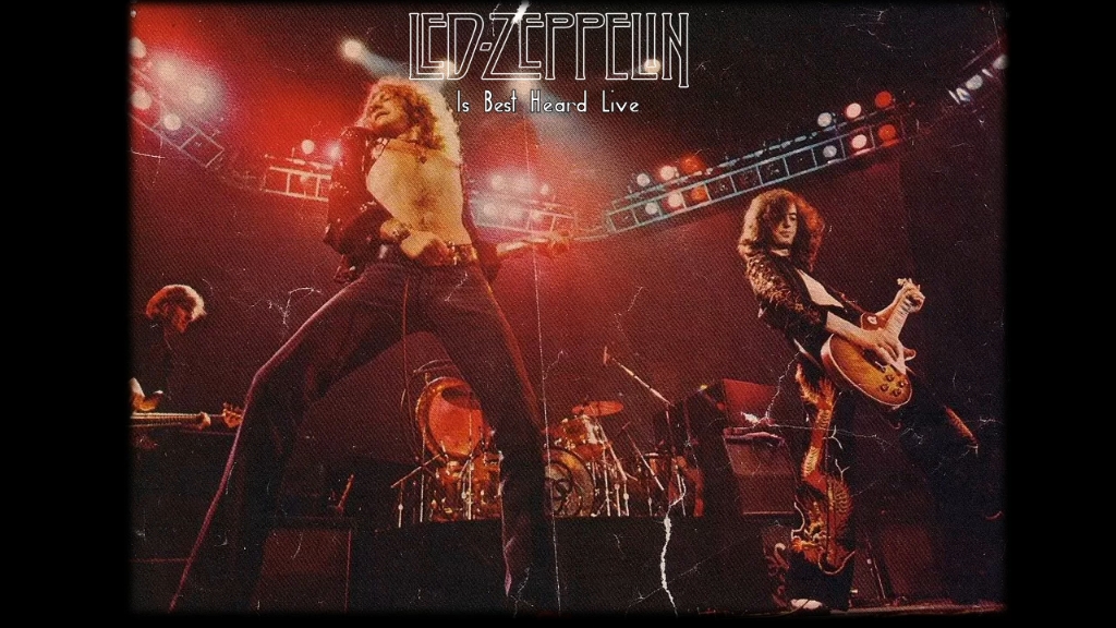 led zeppelin live aid图片