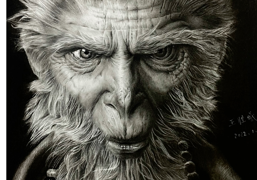 四个月学会精微素描,8个月学会精微人像