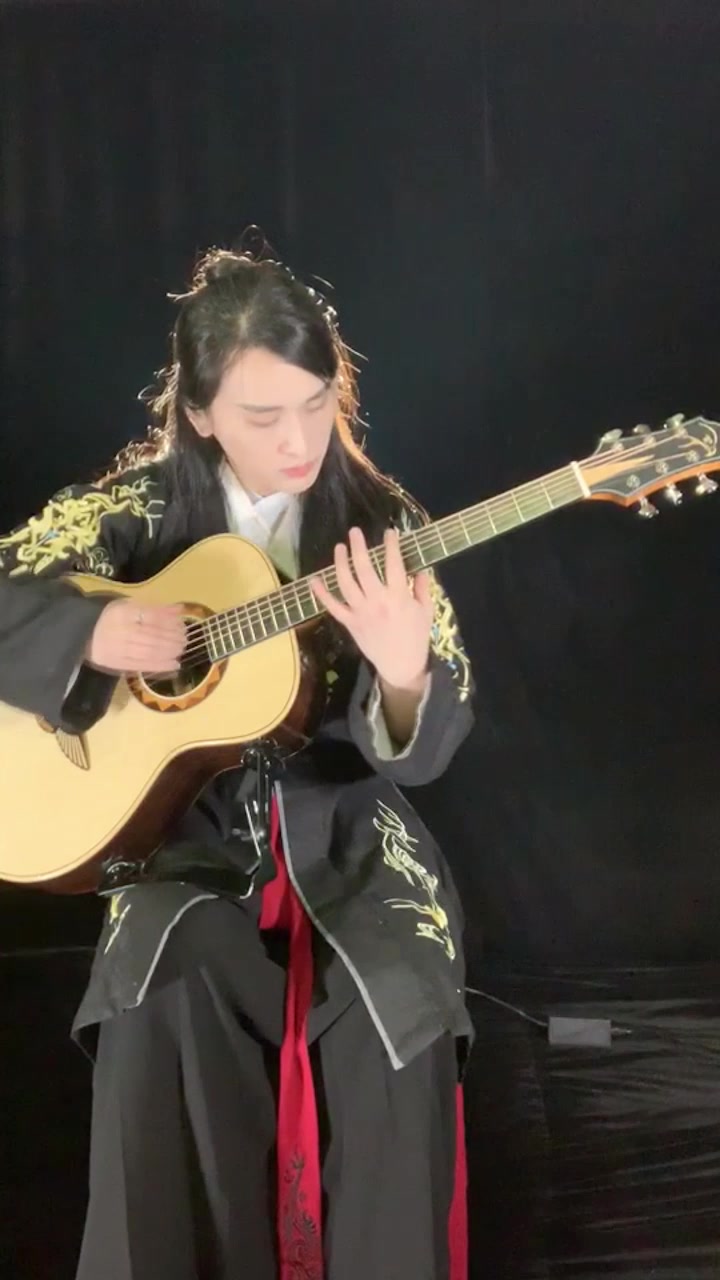 叶锐文指弹大师-梁祝曲目卡沃琪全单吉他c5