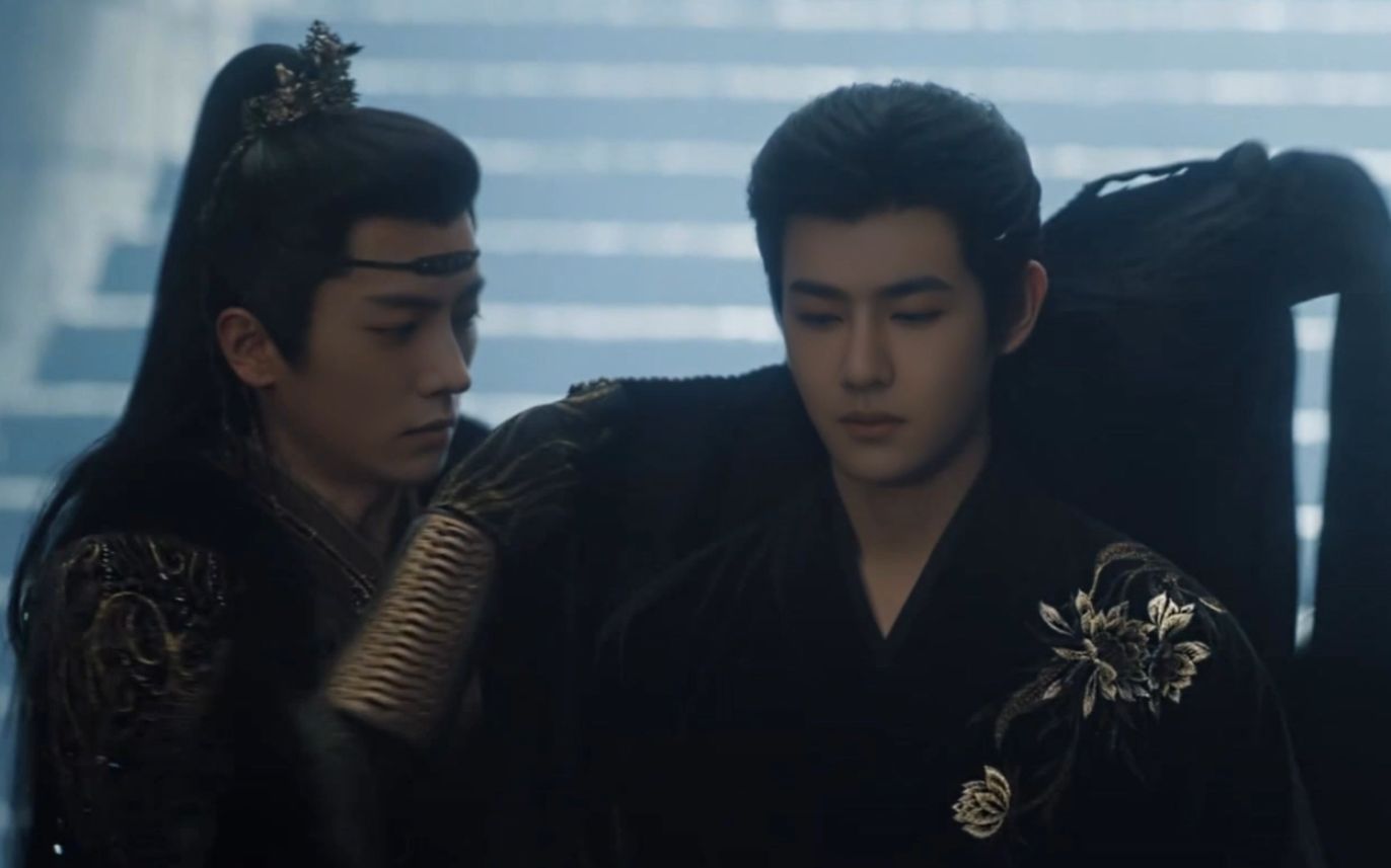 王一博肖战版宫二宫三,这俩气氛也太好嗑了叭 | 【疯批弟弟x腹黑哥哥