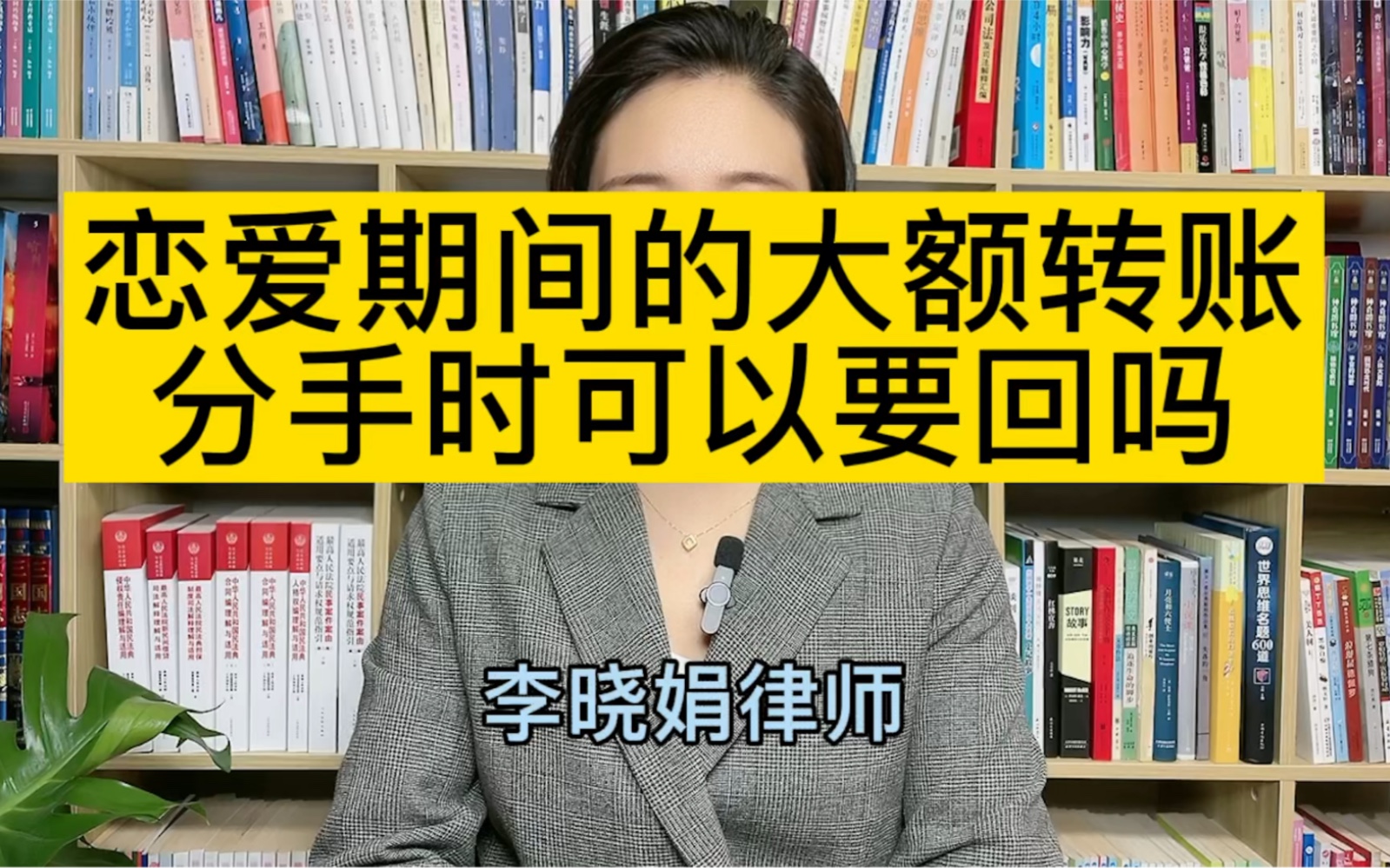 恋爱期间的大额转账,分手时可以要求对方返还吗哔哩哔哩bilibili