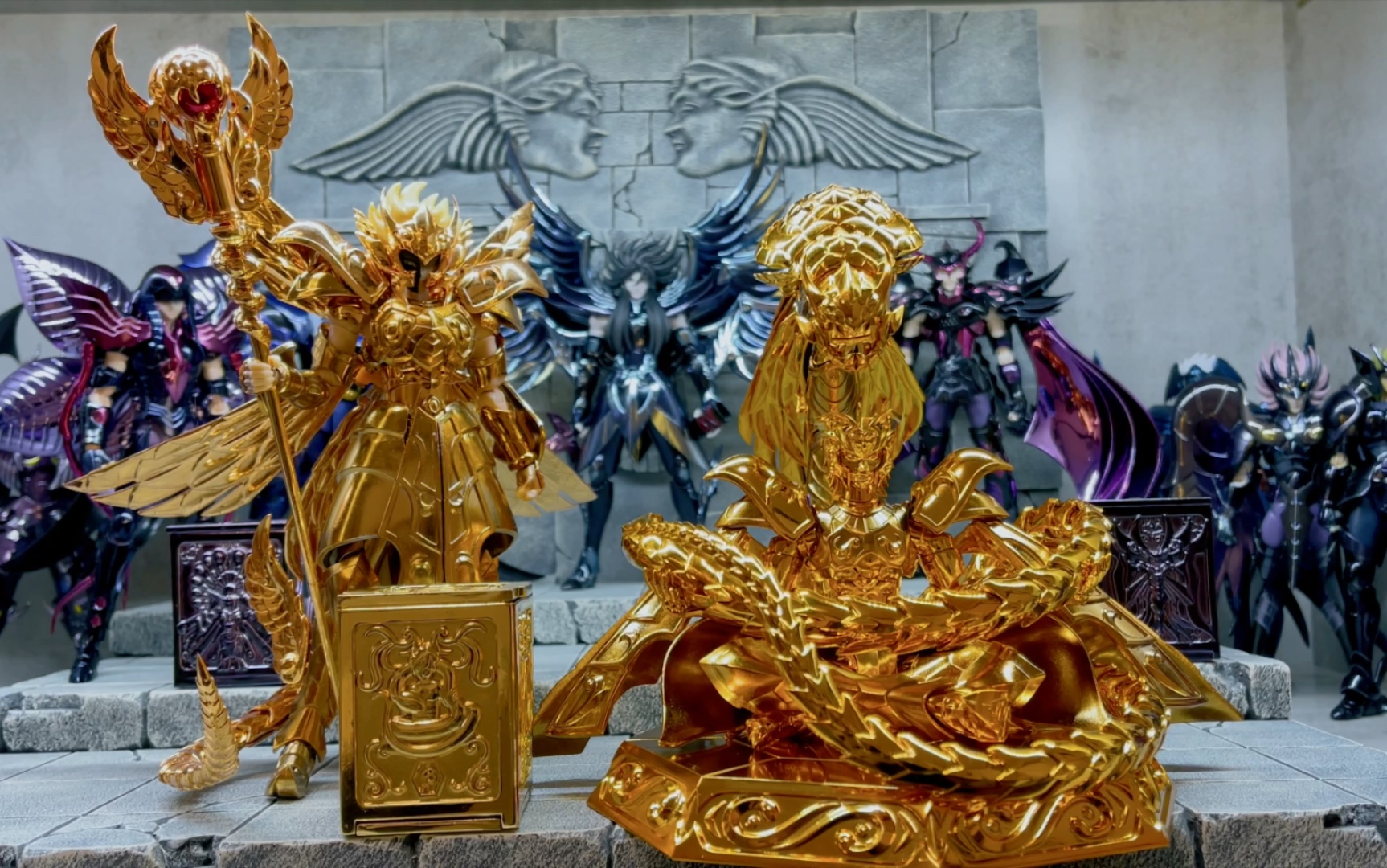 圣衣神话 圣斗士 黄金圣斗士 蛇夫座 双形态 展示