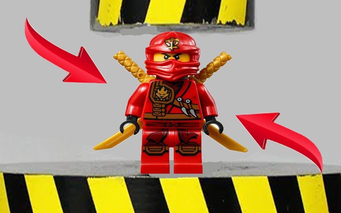 用疯狂粉碎机粉碎幻影忍者·凯—稀有玩具系列【thecrusher】_哔哩