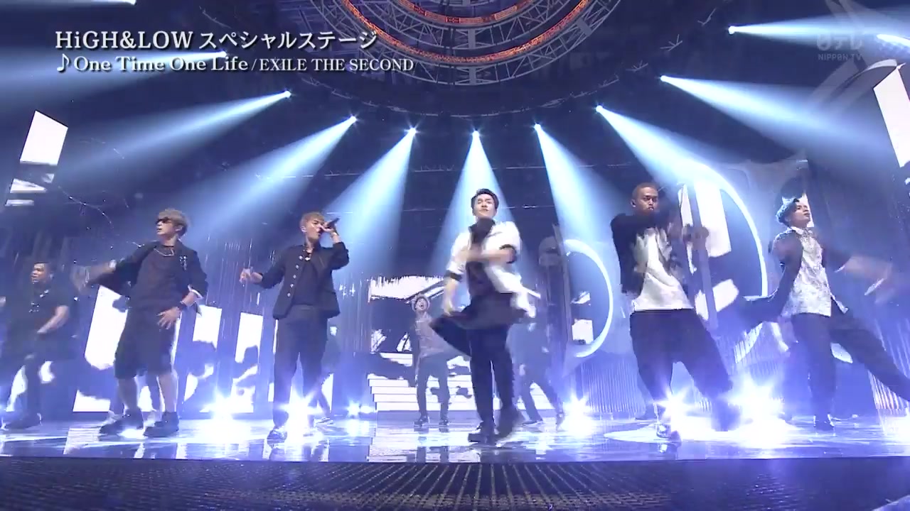 [图]【JSBlue字幕组】EXILE THE SECOND - One Time One Life (THE MUSIC DAY 20160702)