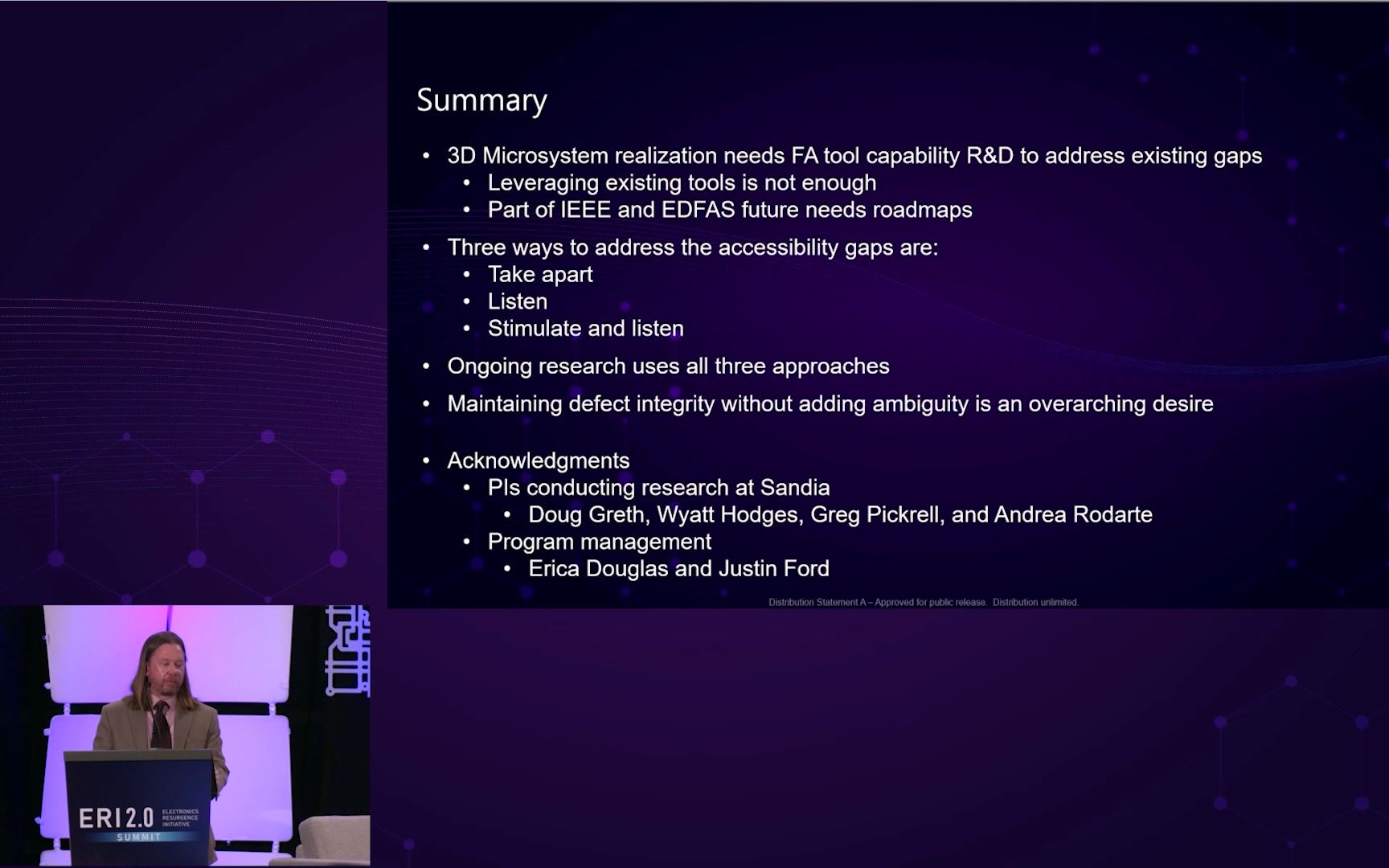 [图]2023 ERI Summit Creating the 3D Microsystems of Tomorrow (Ford)