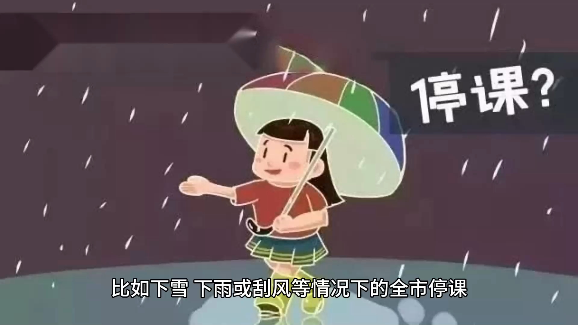 代表反对让学生逢雨逢雪停课:不利于成长应多吃苦