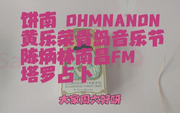 饼南 OHMNANON 黄乐荣青岛音乐节 & 陈炳林南昌FM 塔罗占卜哔哩哔哩bilibili