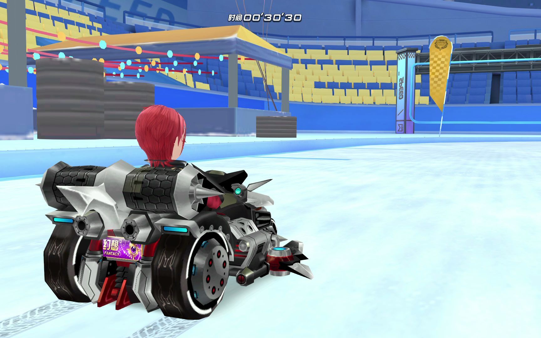 活动作品qq飞车巅峰黑夜s三轮车666